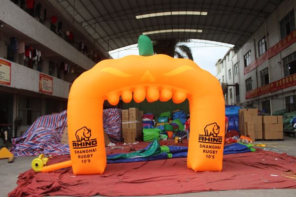 customized 4m/5m/6m halloween inflatable arch pumpkin entrance for holiday outdoor decoration
customized 4m/5m/6m halloween inflatable arch pumpkin entrance for holiday outdoor decoration