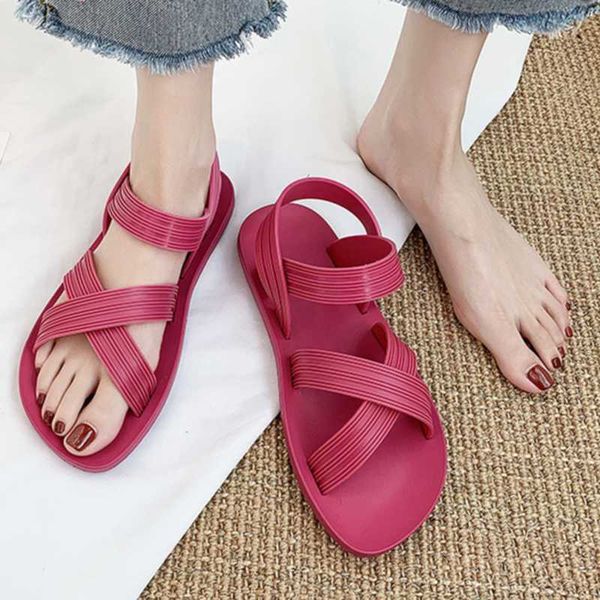 sandals summer rome women gladiator adjustable strap leisure pvc jelly shoes outdoor beach soft stretch sole trend flat 2021 1b51, Black
sandals summer rome women gladiator adjustable strap leisure pvc jelly shoes outdoor beach soft stretch sole trend flat 2021 1b51, Black