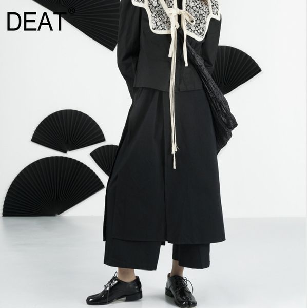 spring and summer fashion women clothes high waist spliced full length loose harem pants female wp74901 210421, Black;white
spring and summer fashion women clothes high waist spliced full length loose harem pants female wp74901 210421, Black;white