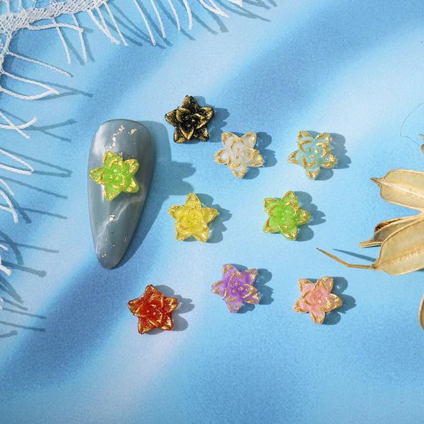 nail art decorations 50-pcs lotus petals rose beautiful plating color magic five-pointed star three-dimensional decoration diamond, Silver;gold
nail art decorations 50-pcs lotus petals rose beautiful plating color magic five-pointed star three-dimensional decoration diamond, Silver;gold