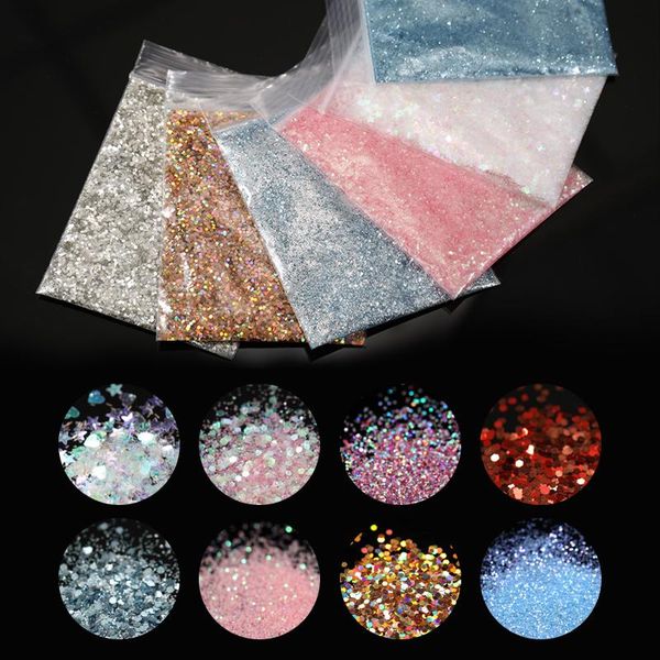 bag nail glitter powder colorful different shape shining flakies pigment decorations manicure, Silver;gold
bag nail glitter powder colorful different shape shining flakies pigment decorations manicure, Silver;gold
