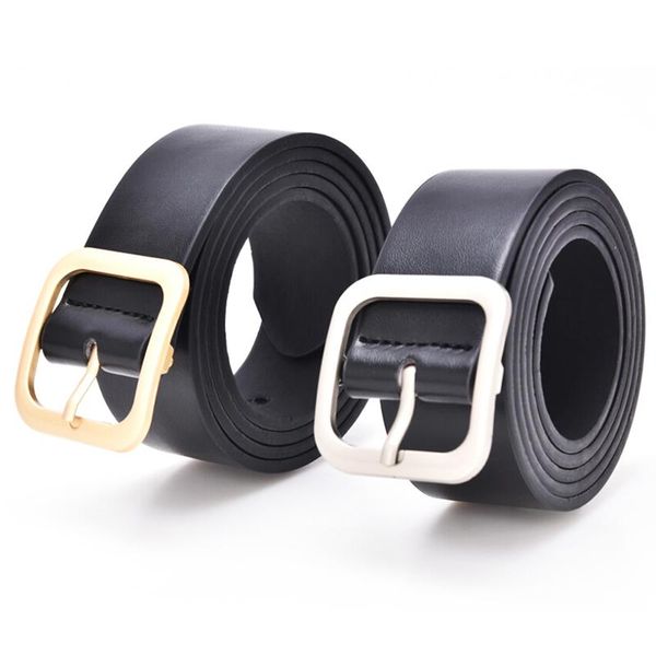 belts 105cm women girls leather square metal pin buckle waist belt waistband, Black;brown
belts 105cm women girls leather square metal pin buckle waist belt waistband, Black;brown