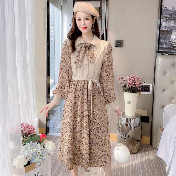 casual dresses autumn winter woman knitted female elegant full sleeve thicken long sweater dress ladies print vestidos a87, Black;gray
casual dresses autumn winter woman knitted female elegant full sleeve thicken long sweater dress ladies print vestidos a87, Black;gray
