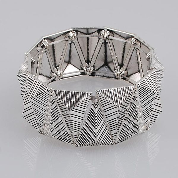 bangle fashion vintage women's bracelet retro style tibet silver color zinc alloy ladies jewelry accessories, Black
bangle fashion vintage women's bracelet retro style tibet silver color zinc alloy ladies jewelry accessories, Black