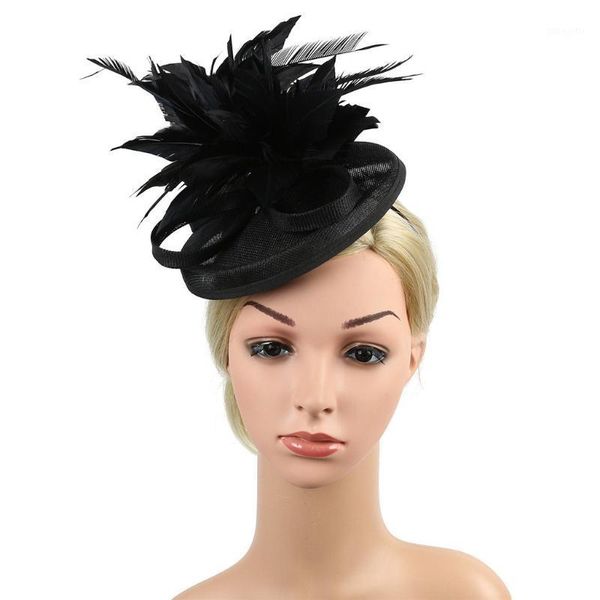 women chic fascinator hat cocktail wedding party church headpiece kentucky headwear feather hair accessories sinamay fascinators1
women chic fascinator hat cocktail wedding party church headpiece kentucky headwear feather hair accessories sinamay fascinators1