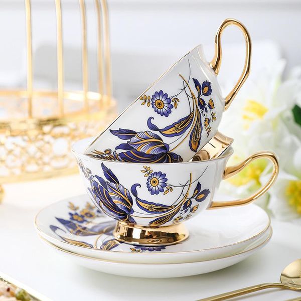 cups & saucers european coffee cup with tray blue flower original breakfast mug bone china 24k gold afternoon tea latte tazas espresso
cups & saucers european coffee cup with tray blue flower original breakfast mug bone china 24k gold afternoon tea latte tazas espresso