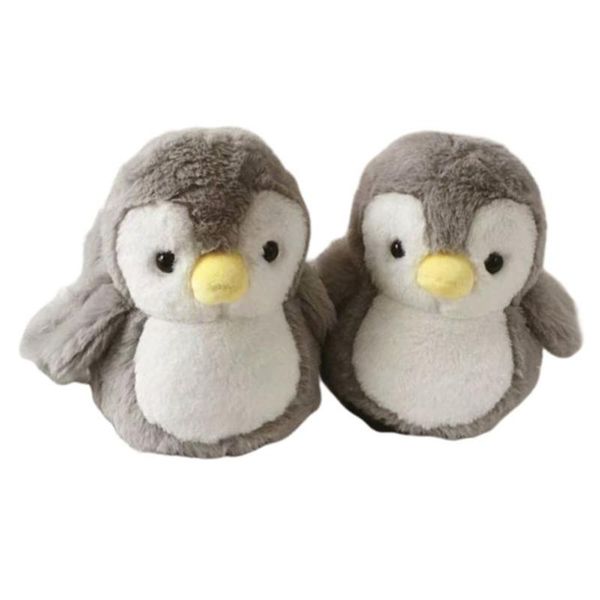 women cartoon stuffed penguin house slippers cozy fuzzy plush winter home shoes j2hd, Black
women cartoon stuffed penguin house slippers cozy fuzzy plush winter home shoes j2hd, Black