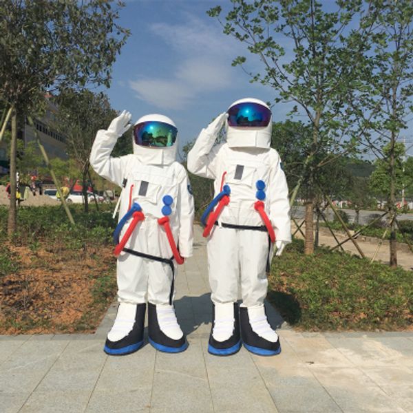 mascot costumes spaceman mascot astronaut mascot costume for halloween party event dress outfit, Red;yellow
mascot costumes spaceman mascot astronaut mascot costume for halloween party event dress outfit, Red;yellow