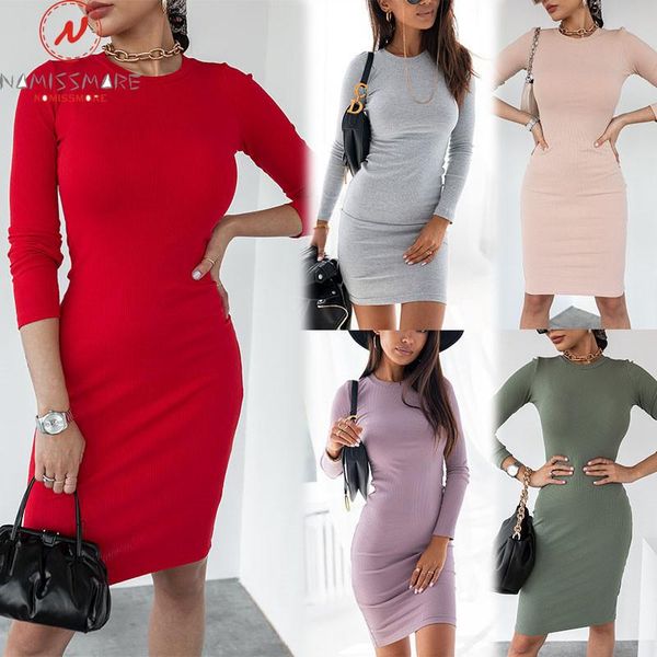 casual dresses fashion wome solid color pencil dress for streetwear patchwork design o-neck long sleeve mid waist spring autumn slim hips, Black;gray
casual dresses fashion wome solid color pencil dress for streetwear patchwork design o-neck long sleeve mid waist spring autumn slim hips, Black;gray