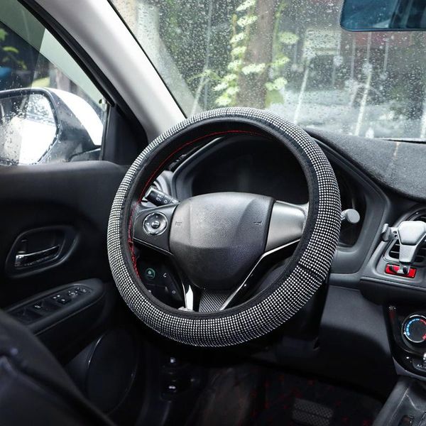 steering wheel covers car elastic diamond cover female interior four seasons thin section breathable
steering wheel covers car elastic diamond cover female interior four seasons thin section breathable
