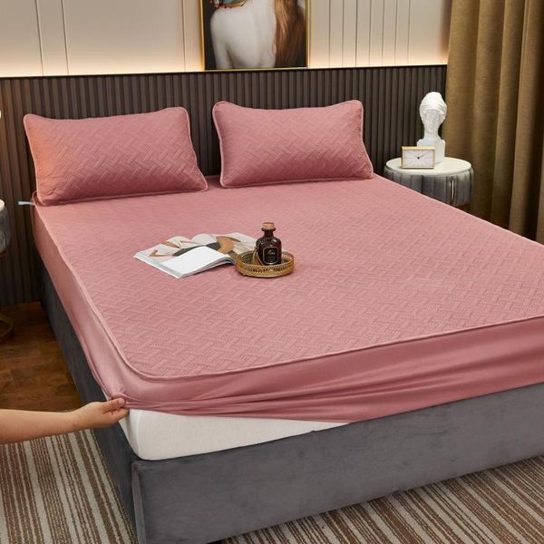 sheets & sets waterproof quilted mattress cover air-permeable bed protector pad queen er not including case sheet
sheets & sets waterproof quilted mattress cover air-permeable bed protector pad queen er not including case sheet