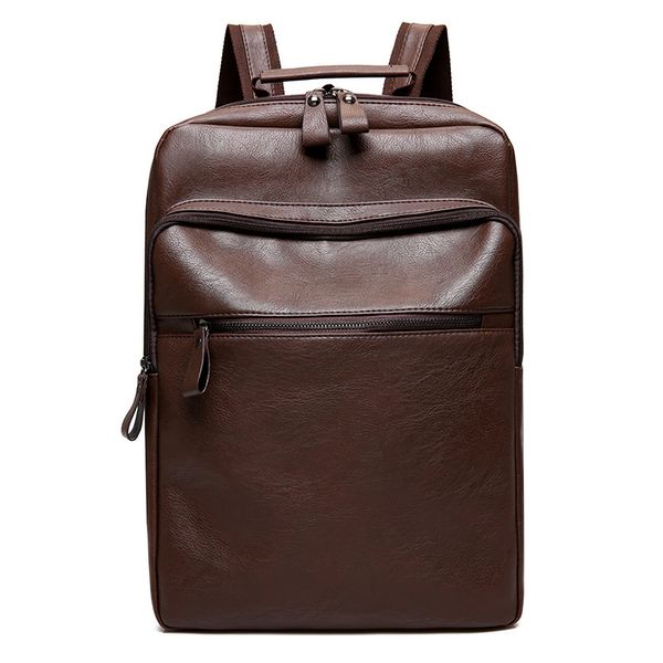 baigou large capacity soft face pu men's busins backpack leisure student computer schoolbag
baigou large capacity soft face pu men's busins backpack leisure student computer schoolbag