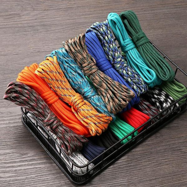 outdoor gadgets 10meter 4mm paracord cord lanyard nylon rope 7-strand tent ropes survival camping standard military equipment
outdoor gadgets 10meter 4mm paracord cord lanyard nylon rope 7-strand tent ropes survival camping standard military equipment