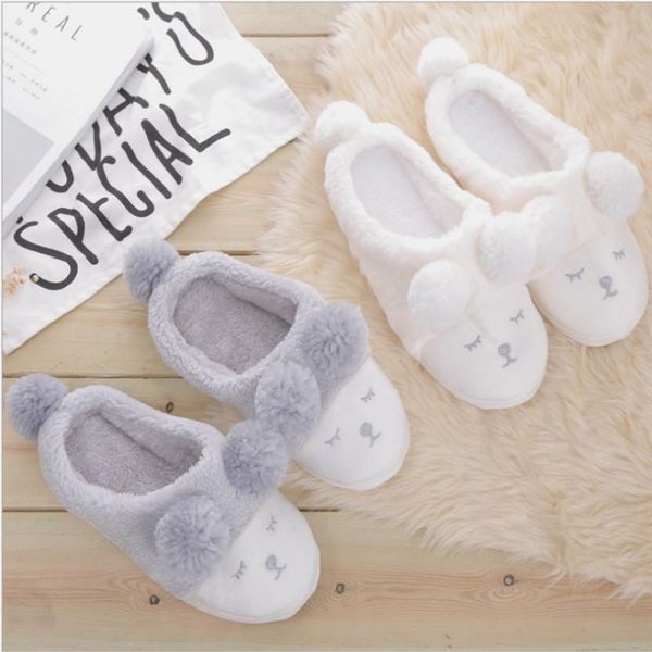 slippers cute women winter home cartoon sheep shoes non-slip soft warm house indoor bedroom female floor, Black
slippers cute women winter home cartoon sheep shoes non-slip soft warm house indoor bedroom female floor, Black