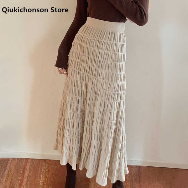 skirts autumn winter wrinkled black pleated skirt women korean style casual high waisted a-line knitted long falda plisada 1ojq
skirts autumn winter wrinkled black pleated skirt women korean style casual high waisted a-line knitted long falda plisada 1ojq