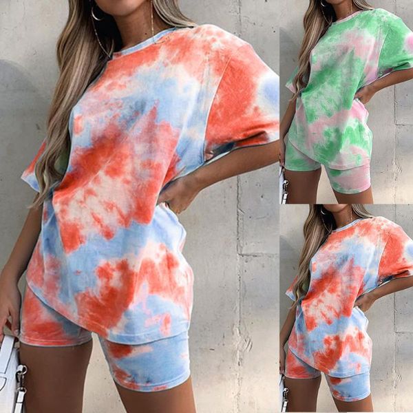 women's tracksuits casual tie dye two piece set matching sets women clothing short sleeve oversized tshirt and shorts breathable track, Gray
women's tracksuits casual tie dye two piece set matching sets women clothing short sleeve oversized tshirt and shorts breathable track, Gray