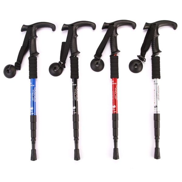 trekking poles 1pc 4-section antishock walking hiking stick non-slip handle with rubber ferrule
trekking poles 1pc 4-section antishock walking hiking stick non-slip handle with rubber ferrule