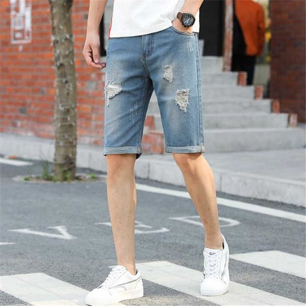men's jeans summer vogue short casual light blue slim mens designer straight holes male denim trousers 3i9j
men's jeans summer vogue short casual light blue slim mens designer straight holes male denim trousers 3i9j