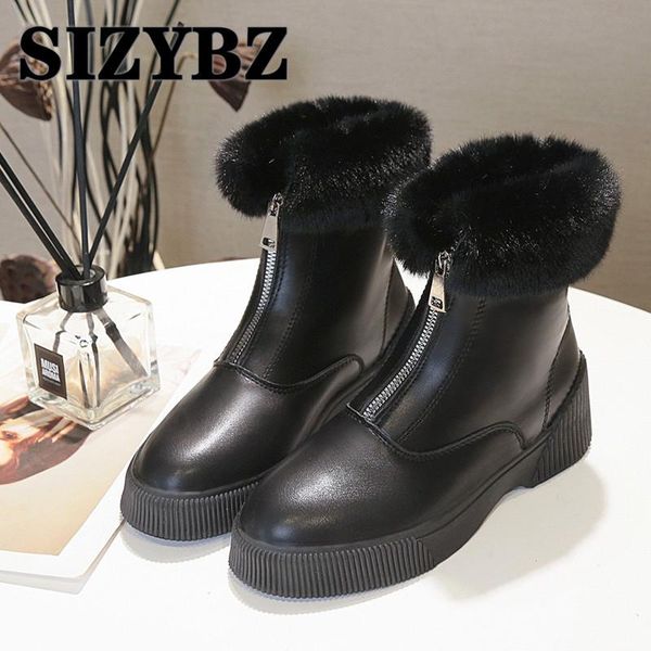 boots women shoes fashion plus velvet warm snow leather sweet boot tassel zipper ankle platform tube, Black
boots women shoes fashion plus velvet warm snow leather sweet boot tassel zipper ankle platform tube, Black