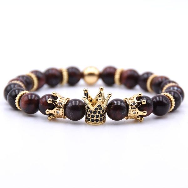 8mm volcanic tiger eye stone diy beads bracelet natural frosted elastic bracelets charm jewelry chain, Golden;silver
8mm volcanic tiger eye stone diy beads bracelet natural frosted elastic bracelets charm jewelry chain, Golden;silver