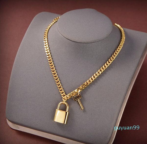 luxury- designer lock key pendant statement necklace chain women luxury brand necklaces bijoux for lady bride party wedding lovers gift with, Silver
luxury- designer lock key pendant statement necklace chain women luxury brand necklaces bijoux for lady bride party wedding lovers gift with, Silver