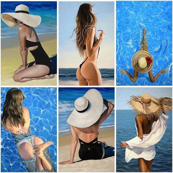 paintings gatyztory diy pictures by number seaside girl kits home decor painting numbers swim drawing on canvas handpainted art gift
paintings gatyztory diy pictures by number seaside girl kits home decor painting numbers swim drawing on canvas handpainted art gift