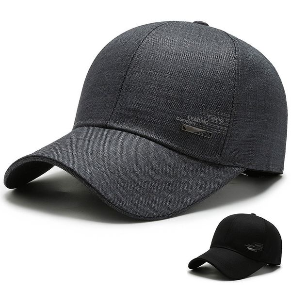 men's sunscreen baseball mature stable atmosphere cap fashion leisure sports sun hat, Blue;gray
men's sunscreen baseball mature stable atmosphere cap fashion leisure sports sun hat, Blue;gray