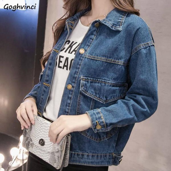 women's jackets denim women turn-down collar leisure chic korean style womens coats all-match basic jacket teens bf harajuku ulzzang, Black;brown
women's jackets denim women turn-down collar leisure chic korean style womens coats all-match basic jacket teens bf harajuku ulzzang, Black;brown