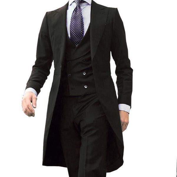 men's suits & blazers 2021 fashion gentlemen black men slim fit groom tuxedo for wedding dress dinner party male clothing (jacket+pants, White;black
men's suits & blazers 2021 fashion gentlemen black men slim fit groom tuxedo for wedding dress dinner party male clothing (jacket+pants, White;black