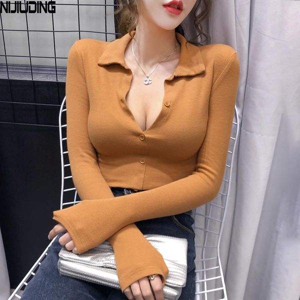 women's t-shirt deep v collar t shirts long sleeve slim female shirt 2021 fashion solid casual tee, White
women's t-shirt deep v collar t shirts long sleeve slim female shirt 2021 fashion solid casual tee, White