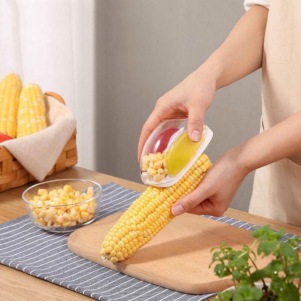 Easy Peeling Corn Planer Corn Stripper Peeler Corn Kernel Tool Thresher Convenient To Clean Cooking Tools Kitchen Appliances
Easy Peeling Corn Planer Corn Stripper Peeler Corn Kernel Tool Thresher Convenient To Clean Cooking Tools Kitchen Appliances
