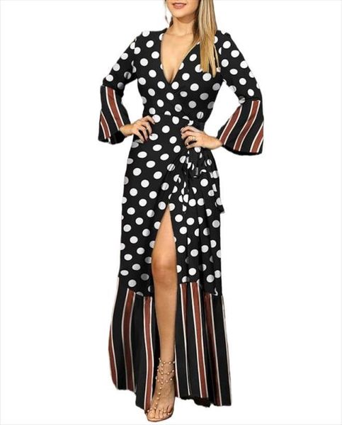 Elegant Floral Print Split Women Dress Maxi Deep V Neck Flare Sleeve Party Fashion Slim Bodycon Vestido, Black;gray
Elegant Floral Print Split Women Dress Maxi Deep V Neck Flare Sleeve Party Fashion Slim Bodycon Vestido, Black;gray