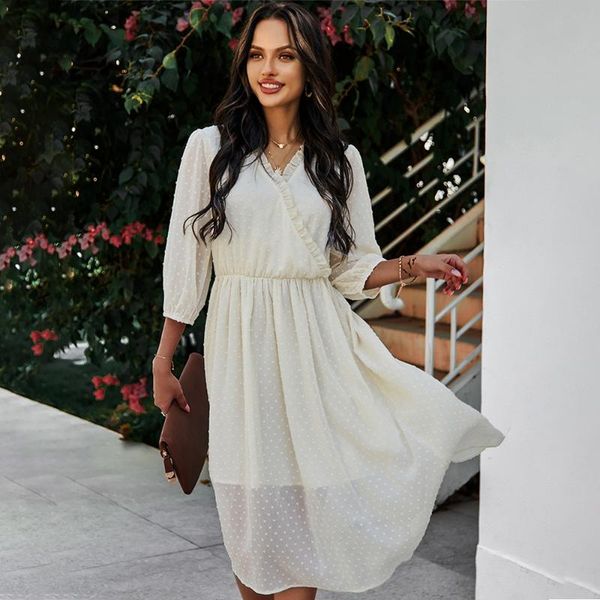 casual dresses fashion printing v-neck seven points sleeve summer women's dress 2021 chic loose female clothing slim, Black;gray
casual dresses fashion printing v-neck seven points sleeve summer women's dress 2021 chic loose female clothing slim, Black;gray