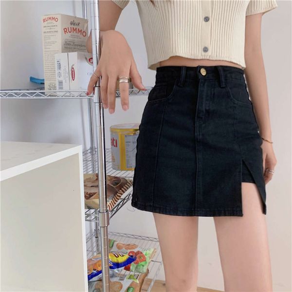 party dresses denim summer 2021 net red high waist thin split fashion girl hip wrap short skirt 1crf, White;black
party dresses denim summer 2021 net red high waist thin split fashion girl hip wrap short skirt 1crf, White;black