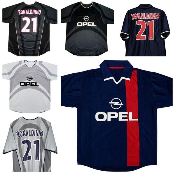 2001 2002 paris ronaldinho retro soccer jersey 01 02 anelka okocha heinze pochettino arteta aloisio classic vintage football shirt, Black;yellow
2001 2002 paris ronaldinho retro soccer jersey 01 02 anelka okocha heinze pochettino arteta aloisio classic vintage football shirt, Black;yellow