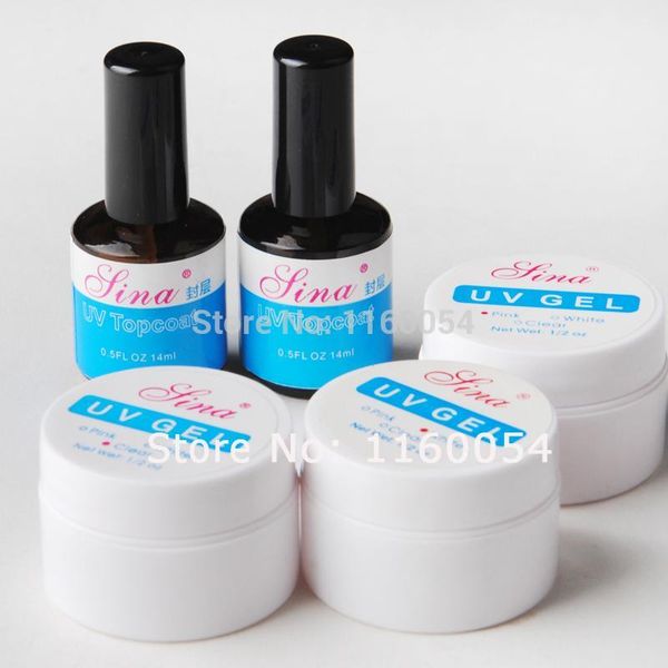 wholesale-pro 3 colors nail art uv gel french tips builder extension pink white clear oat for lamp manicure tools kit1, Red;pink
wholesale-pro 3 colors nail art uv gel french tips builder extension pink white clear oat for lamp manicure tools kit1, Red;pink