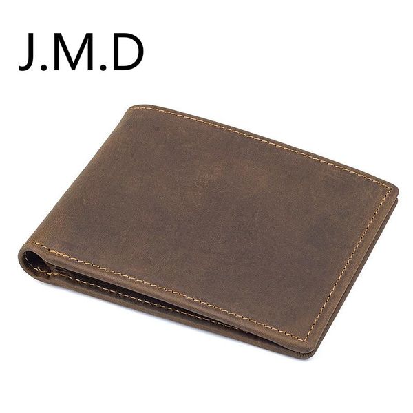 j.m.d crazy horse leather men's genuine short wallet anti-rfid pirate brush driver's license wallets, Red;black
j.m.d crazy horse leather men's genuine short wallet anti-rfid pirate brush driver's license wallets, Red;black
