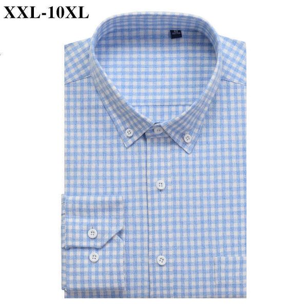 men's casual shirts big size 10xl 9xl 8xl 7xl 6xl brushed plaid shirt men business 100% cotton long sleeve male brand clothes b2y2, White;black
men's casual shirts big size 10xl 9xl 8xl 7xl 6xl brushed plaid shirt men business 100% cotton long sleeve male brand clothes b2y2, White;black