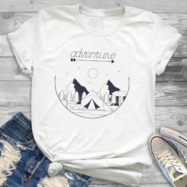 and women lady adventure wild mens t shirts printed ladies short sleeve loose tee female clothes graphic, White;black
and women lady adventure wild mens t shirts printed ladies short sleeve loose tee female clothes graphic, White;black