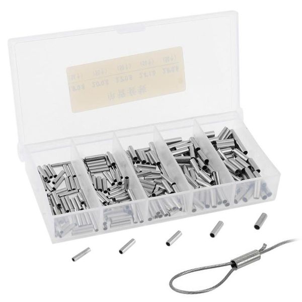 fishing accessories 250pcs/set single barrel crimping sleeve line wire leader copper tube connector
fishing accessories 250pcs/set single barrel crimping sleeve line wire leader copper tube connector