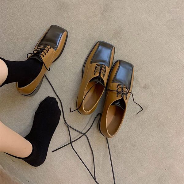 dress shoes 2021 color-blocking leather female british style retro chunky heel strap oxford college1, Black
dress shoes 2021 color-blocking leather female british style retro chunky heel strap oxford college1, Black