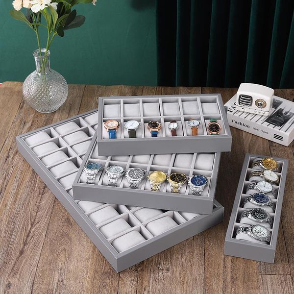 watch boxes & cases display shelf tray storage box counter props, Black;blue
watch boxes & cases display shelf tray storage box counter props, Black;blue