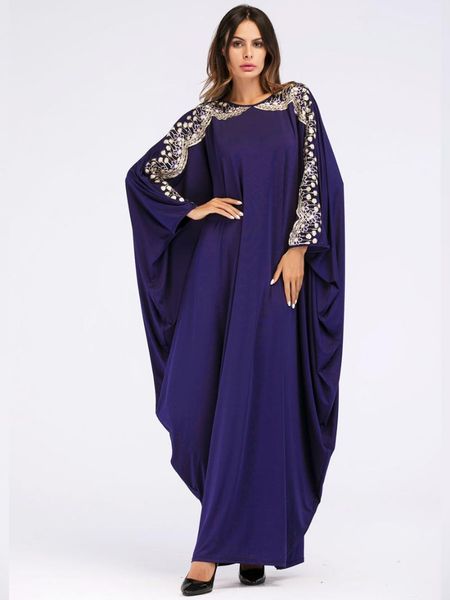 casual dresses plus size loose abaya women muslim dress batwing sleeve long ladies robes kaftan dubai islamic clothing maxi hijab, Black;gray
casual dresses plus size loose abaya women muslim dress batwing sleeve long ladies robes kaftan dubai islamic clothing maxi hijab, Black;gray