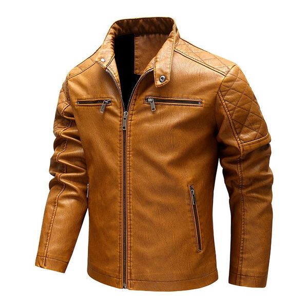 men's jackets casual motorcycle pu jacket mens winter autumn fashion leather male slim warm outwear fleece clothing biker coat -5xl, Black;brown
men's jackets casual motorcycle pu jacket mens winter autumn fashion leather male slim warm outwear fleece clothing biker coat -5xl, Black;brown