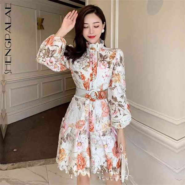 shengpalale elegant lace hollow out dress women's summer stand collar long sleeve mini dresses female tide with belt 210427, Black;gray
shengpalale elegant lace hollow out dress women's summer stand collar long sleeve mini dresses female tide with belt 210427, Black;gray