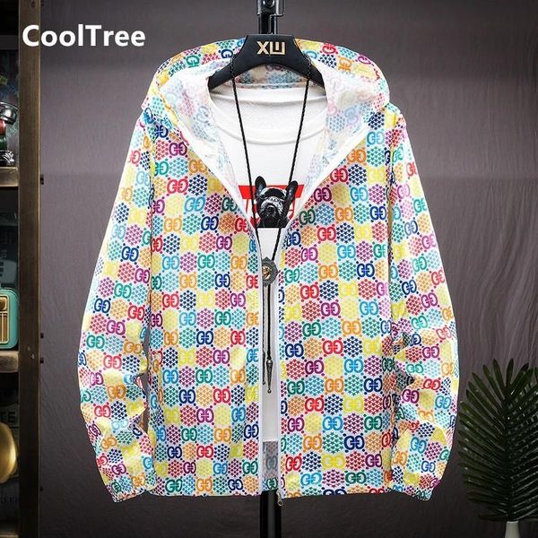 men's jackets cooltree men women sun protection jacket spring summer colorful pattern hooded coats couples loose thin outerwear brand c, Black;brown
men's jackets cooltree men women sun protection jacket spring summer colorful pattern hooded coats couples loose thin outerwear brand c, Black;brown