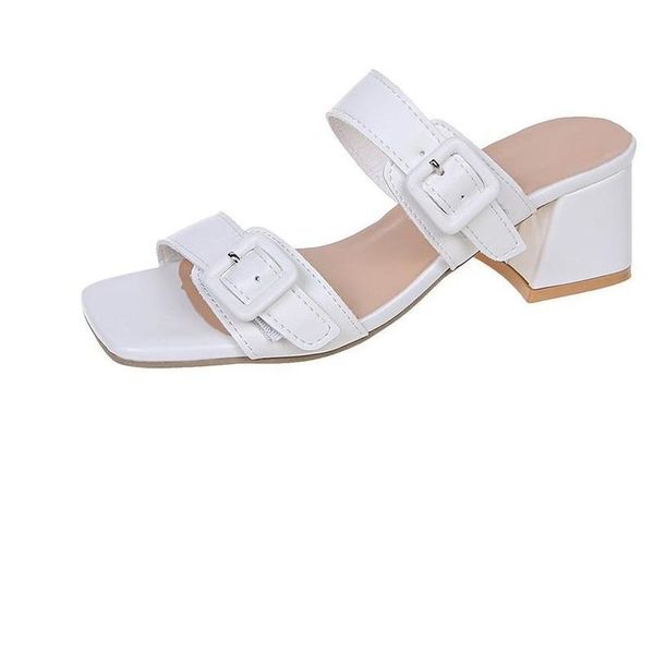 slippers open-toed simple women's fashionable and versatile shoe upper buckle design mature elegant, Black
slippers open-toed simple women's fashionable and versatile shoe upper buckle design mature elegant, Black