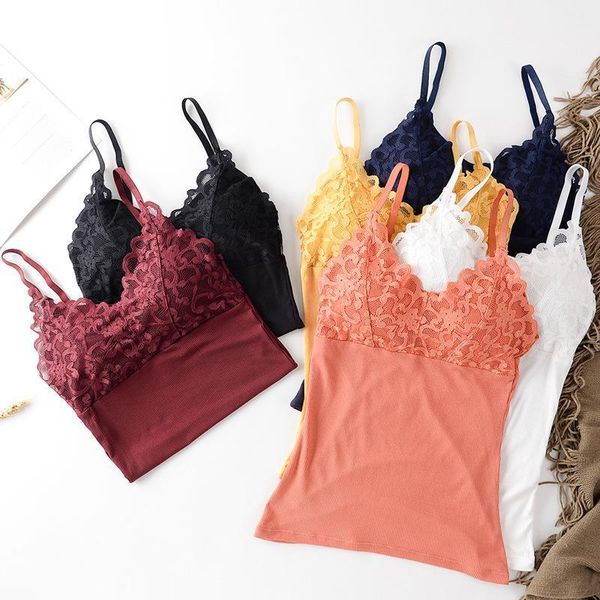camisoles & tanks 2pcs/set cotton vest women lingerie pad sleeveless straps fashion lace tube crop female casual underwear #f, Black;white
camisoles & tanks 2pcs/set cotton vest women lingerie pad sleeveless straps fashion lace tube crop female casual underwear #f, Black;white
