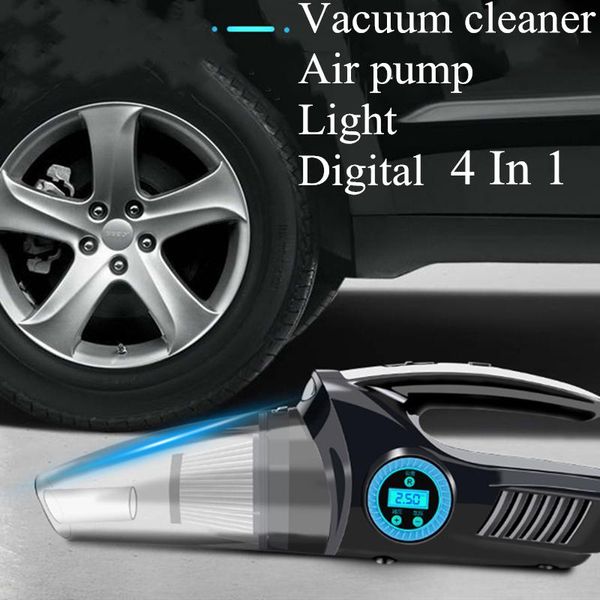 vacuum cleaner 4 in1 car air pump with light digital display 120w handheld mulit auto tyre inflatable
vacuum cleaner 4 in1 car air pump with light digital display 120w handheld mulit auto tyre inflatable