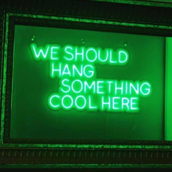 other event & party supplies we should hang something cool here light neon sign custom decor led lights signs for wall decoration
other event & party supplies we should hang something cool here light neon sign custom decor led lights signs for wall decoration